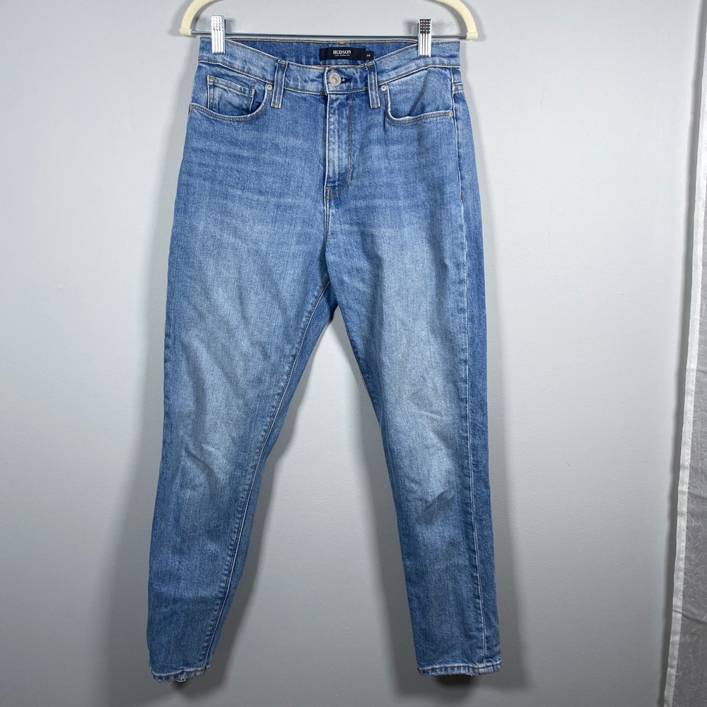 Hudson Bettie Taper Jeans Women's Size 26 Blue High Rise Ankle Casual Classic